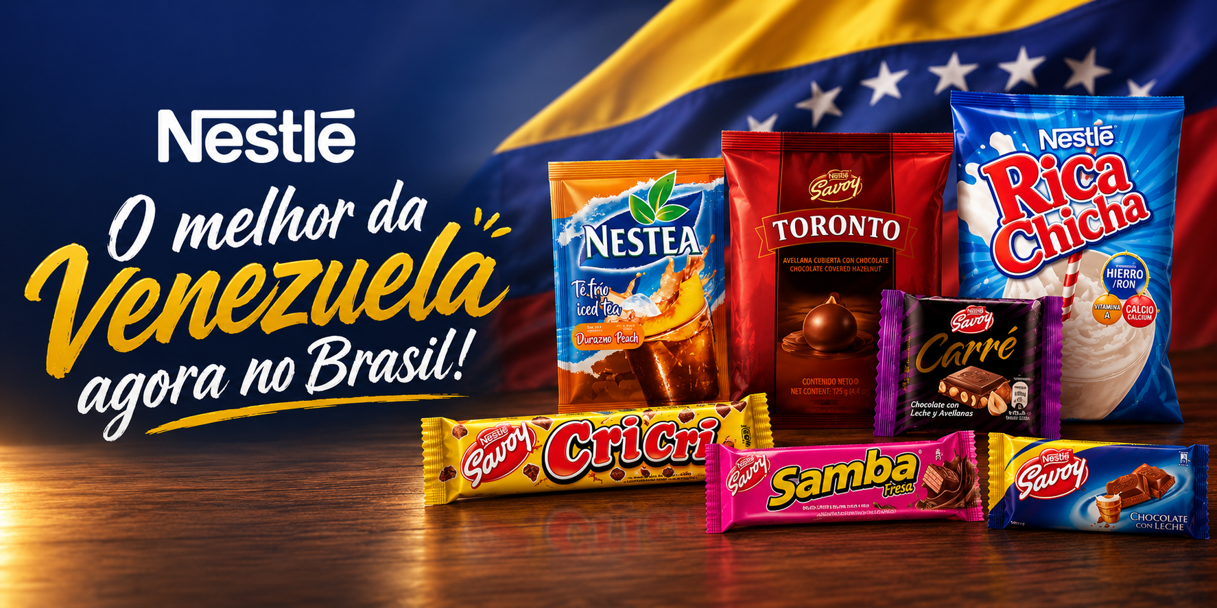 O melhor da Venezuela, agora no Brasil
